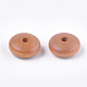 Painted Natural Wood Beads WOOD-T021-18I-2