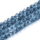 Chapelets de perles en cristal de quartz naturel X-G-S149-40-8mm-1