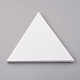 Tela bianca a forma di triangolo DIY-WH0161-19-1