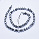 Brins de perles artificielles térahertz synthétiques non magnétiques G-E446-38-6mm-2