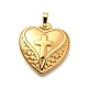 Pendentifs en acier inoxydable 304&nbsp;STAS-B079-03G-03-1