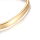 Placage ionique (ip) 304 bracelets de manchette en acier inoxydable STAS-I110-10-6mm-G-3