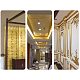 Pandahall elite 200 hoja hoja cuadrada imitación pan de oro para artes dorado artesanía marcos de decoración muebles DIY-PH0012-03RG-8