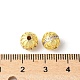 Латунные микро проложить кубического циркония бусы KK-U067-05G-3