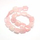 Mixed Style Natural Square Gemstone Beads Strands G-L253-M-3