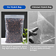 PandaHall 100pcs Clear Resealable Bags 10x15cm Plastic Zip Bags for Small Items Jewelry Packing OPP-WH0005-12E-5