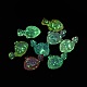 Transparent Luminous Acrylic Beads MACR-D024-37-2