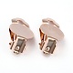 304 Stainless Steel Clip-on Earring Setting STAS-L244-49RG-2