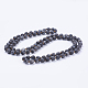 Colliers de perles de larvikite naturelle NJEW-P202-36-B19-1