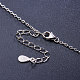 Shegrace 925 collar con colgante de plata esterlina JN590A-4