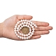 Fili di perle di perle d'acqua dolce coltivate naturali PEAR-L001-B-13-8