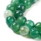 Chapelets de perles en agate à rayures naturelles/agates à bandes G-A246-8mm-06-4