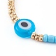 Verstellbare Nylonschnur geflochtenen Perlen Armbänder BJEW-JB06023-05-2
