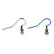 Placage ionique (ip) 304 crochets de boucle d'oreille français en acier inoxydable STAS-S119-019-2
