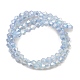 Chapelets de perles en verre imitation jade GLAA-P058-02A-07-2