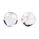 Résine transparente perles européennes RESI-N022-09A-01-1