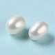 Perlas naturales abalorios de agua dulce cultivadas PEAR-E020-19-3