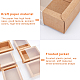 Foldable Creative Kraft Paper Box CON-WH0073-95-3