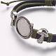 Genuine Cowhide Bracelet Making MAK-S059-15D-2