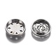 304 Stainless Steel Diffuser Locket Aromatherapy Essential Oil AJEW-N025-08P-3