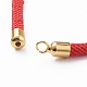 Geflochtene Nylonschnur Halskette machen MAK-A017-E-3