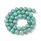 Chapelets de perles en amazonite naturelle G-F461-12-6mm-01-2