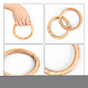 Superfindings 2 pz manici per borse in legno FIND-FH0004-62-4