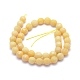 Natural Topaz Jade Beads Strands G-L552E-05C-3