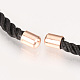 Nylon Cord Bracelet Making MAK-S058-01RG-4