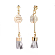 Brass Stud Earrings EJEW-JE03397-03-2