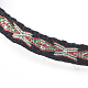 Регулируемые плетеные браслеты из бисера унисекс BJEW-J181-05A-3
