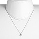Trendy 304 Stainless Steel Rhinestone Pendant Necklaces NJEW-JN01258-5