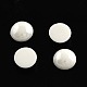 Cabujones de cristal opaco plisado perlado PORC-S801-12mm-M-2