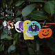 Feuille d'étiquettes volantes d'Halloween DIY-I028-03-2