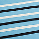 Nbeads 109.36 ヤード (100 メートル) コットンテープリボン  2 色ヘリンボーンコットンウェビング  12 ミリメートル幅フラットコットンヘリンボーンコード家の装飾ラッピングギフトニット縫製 diy 工芸品  アンティークホワイト/ブラック OCOR-NB0001-53-4