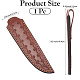 Ножны для ножей из коровьей кожи в форме ножа AJEW-WH20006-190-2