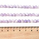 Natürliche Lavendel-Amethyst-Perlenstränge&nbsp;G-K376-A05-5mm-5