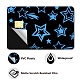 CREATCABIN Stars Card Skin Sticker Credit Card Skin Cover Card Stickers Personalize Removable Debit Card Protecting Vinyl Sticker No Bubble Slim Waterproof Anti-Wrinkling for Card Decor 7.3x5.4Inch DIY-WH0432-049-3