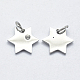 316 Surgical Stainless Steel Pendants STAS-K178-02P-2