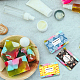 Pandahall Elite 90pcs 9 Farben handgemachtes Seifenpapier-Tag DIY-PH0005-38-4