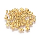Iron Beads, Oval, Golden, 4.8x2.4mm, hole: 0.5mm