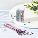 Nbeads 336 pièce de perles de rocaille en verre de 2 tailles SEED-NB0001-96-5