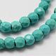 Synthetic Howlite Bead Strand G-P228-03-4mm-3
