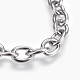 Bracelets avec chaîne de câble en 304 acier inoxydable BJEW-P239-05-2