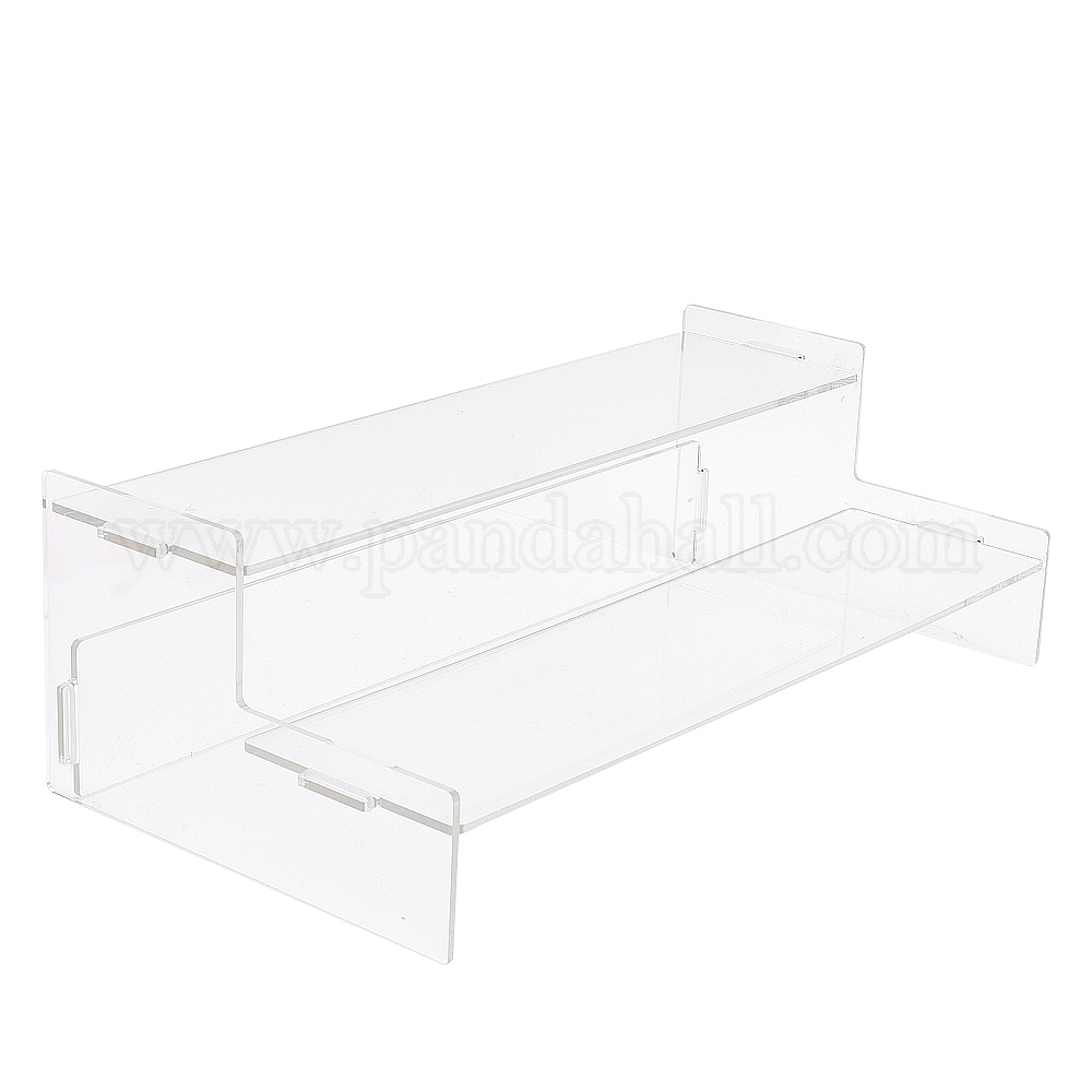 Shop 2Tier Acrylic Action Figure Display Risers for Jewelry Making