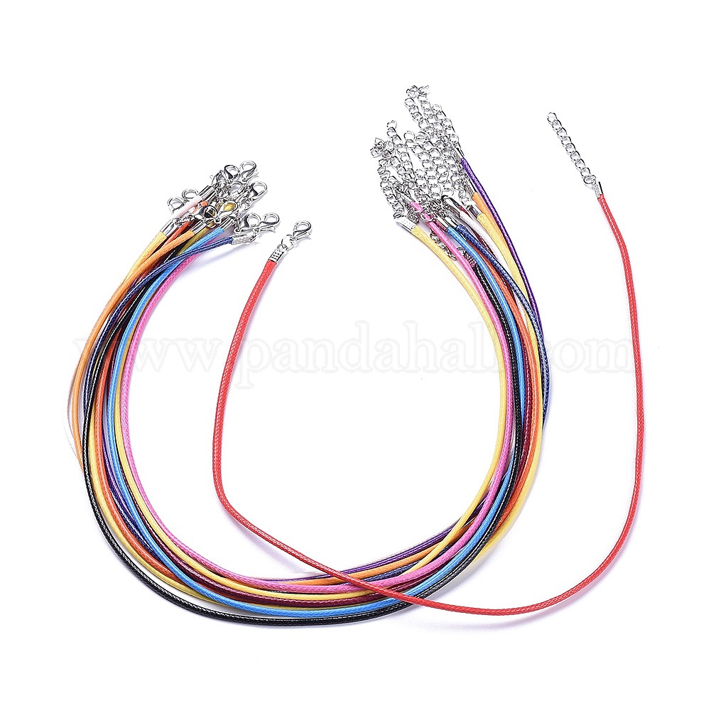 Wholesale Waxed Cord Necklace Cords