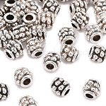 300 Perles Entretoises En Alliage Tibétain - Finition Argent Ancien - Trou De 2 à 6 Mm
