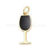 Латунь эмаль подвески KK-U062-02B-04