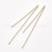 Латунная цепочка кисточка большие подвески KK-T035-124G