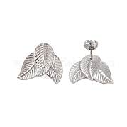 Серьги из нержавеющей стали 304 STAS-S125-06P